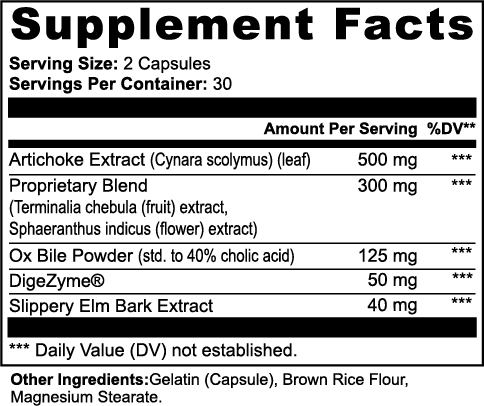 Bile Burst Formula