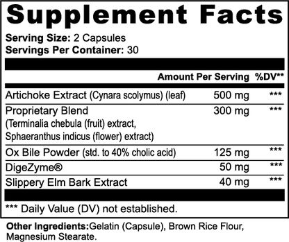 Bile Burst Formula